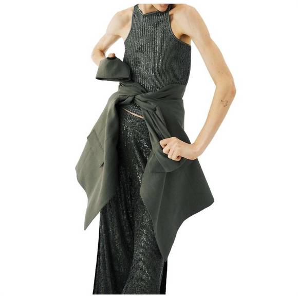 NEW IN THE MOOD FOR LOVE tanja solid top in olive - Picture 1 of 2